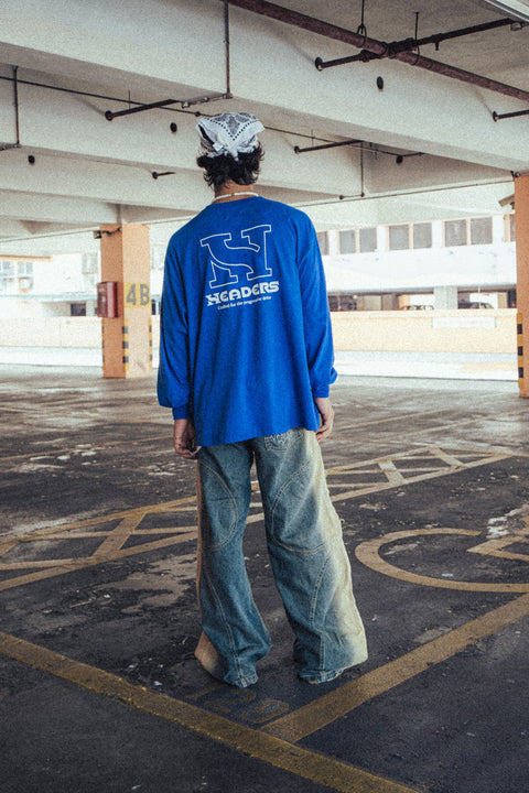DAYTONA BLUE L/S TEE