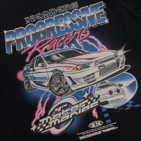HEADERS X MM PROGRESSIVE RACERS TEE