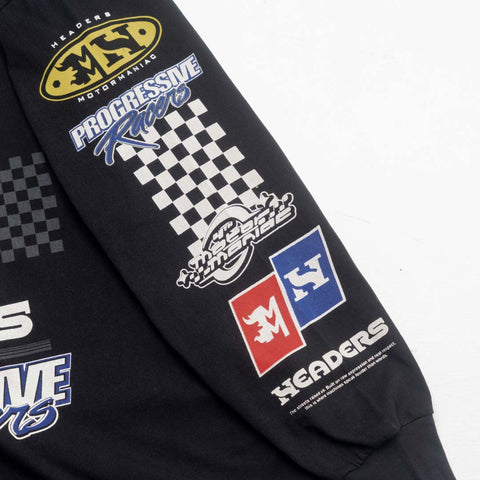 HEADERS X MM PROGRESSIVE RACERS L/S TEE