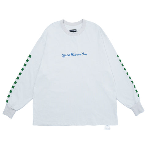 MOTORING CREW L/S TEE