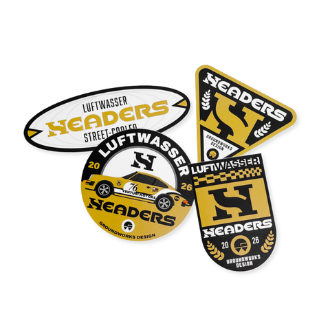 Street-Cooled Sticker Pack