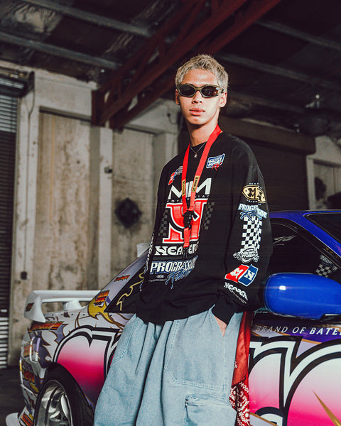 HEADERS X MM PROGRESSIVE RACERS L/S TEE