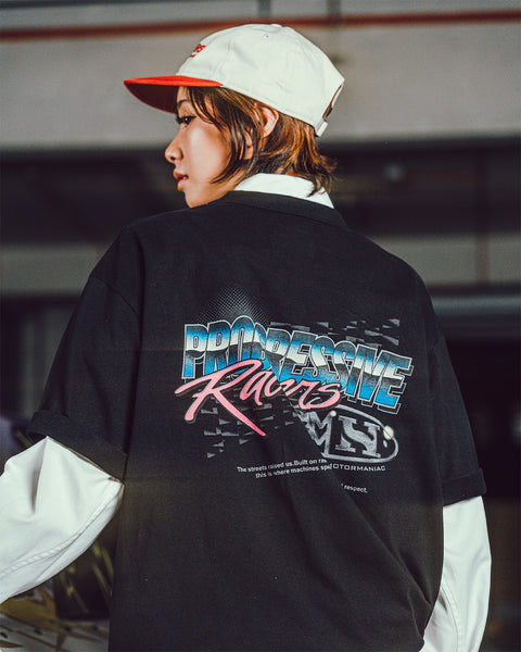 HEADERS X MM PROGRESSIVE RACERS TEE