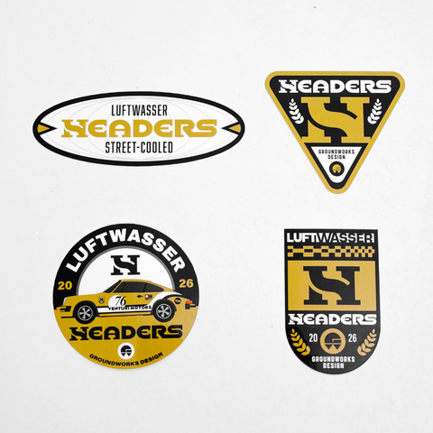 Street-Cooled Sticker Pack